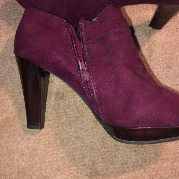 Maroon Booties - Picture 4 of 4